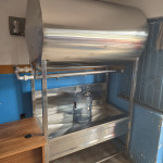 500 LITRES HOLDING TANK WITH 3 DISPENSING TAPS