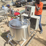 100 LITRES MILK COOLER MACHINE