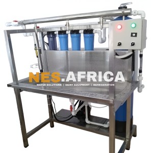 MUNICIPAL WATER PURIFIER WITH 3 TAPS MANUAL FILLING STATIONS