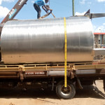 5000L STAINLESS STEEL STORAGE TANK