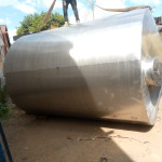 3000L STAINLESS STEEL STORAGE TANK