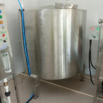 1000L STAINLESS STEEL STORAGE TANK