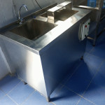 DOUBLE SINK BOTTLE RINSER