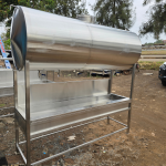 1000 LITRES HOLDING TANK WITH 6 TAPS