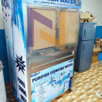 MUNICIPAL WATER DOUBLE CABINET VENDING STATION